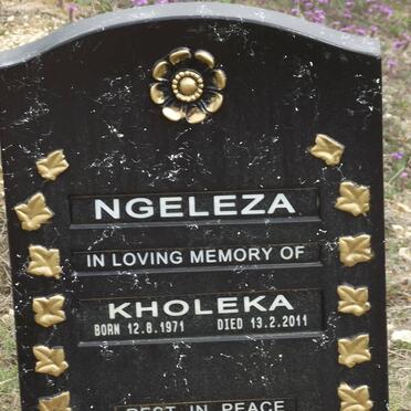 NGELEZA Kholeka 1971-2011