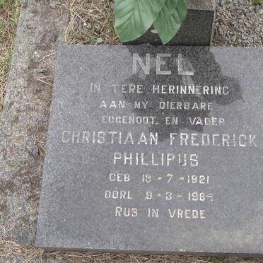 NEL Christiaan Frederick Phillipus 1921-1984 &amp; Susanna Hazel 1929-2012