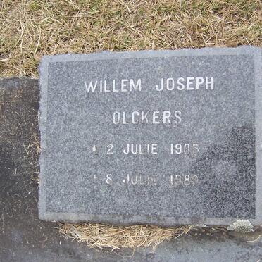 OLCKERS Willem Joseph 1905-198?