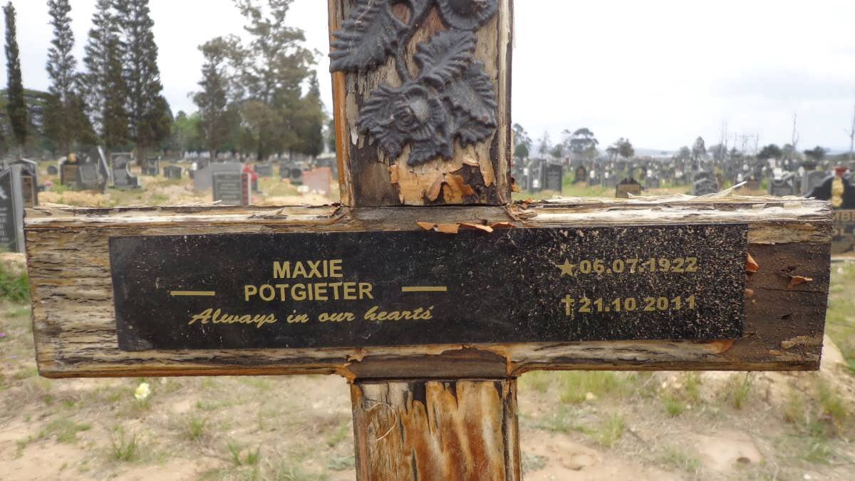 POTGIETER Maxie 1922-2011
