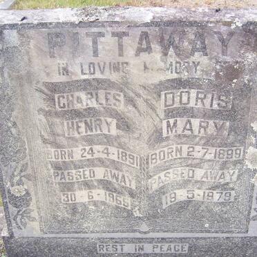 PITTAWAY Charles Henry 1891-1965 &amp; Doris Mary 1899-1979