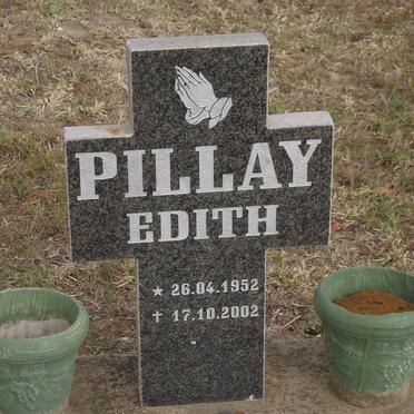 PILLAY Edith 1952-2002