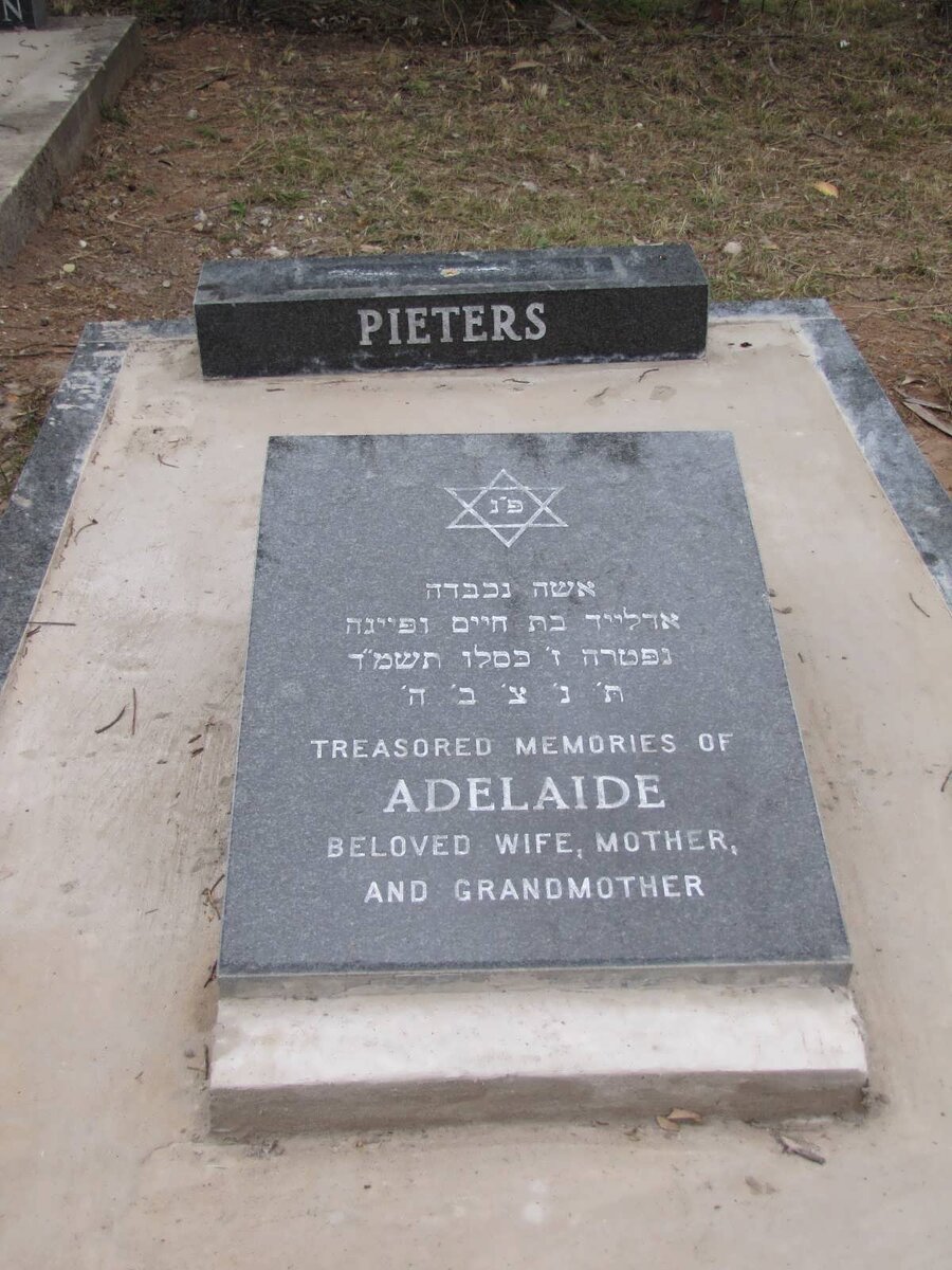 PIETERS Adelaide