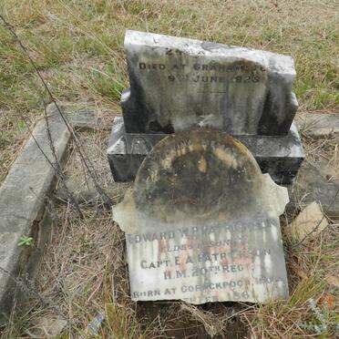 PATRICKSON Edward W.P. 1861-1928