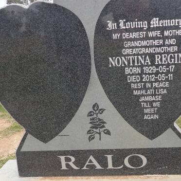 RALO Nontina Regina 1929-2012