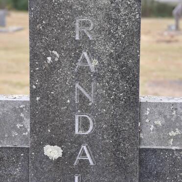 RANDALL Norman Bennie 1927-1972