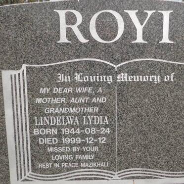 ROYI Lindelwa Lydia 1944-1999