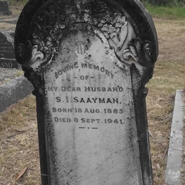 SAAYMAN S.I. 1885-1941