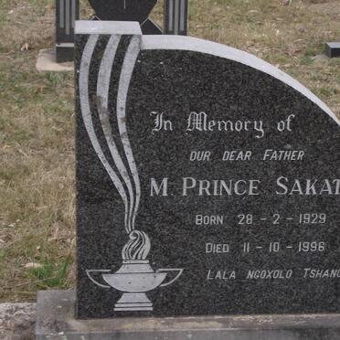 SAKATA M. Prince 1929-1996
