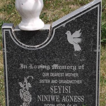 SEYISI Niniwe Agness 1939-2011