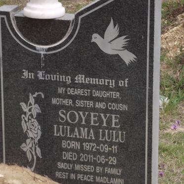 SOYEYE Lulama Lulu 1972-2011