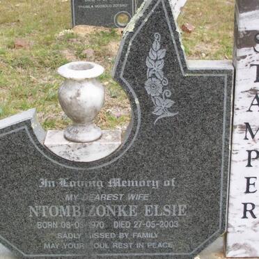 STAMPER Ntombizonke Elsie 1970-2003