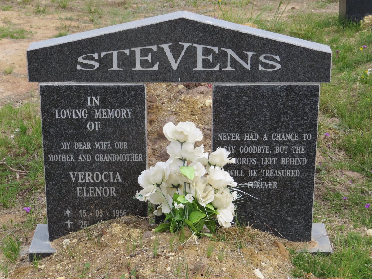 STEVENS Verocia Elenor 1965-