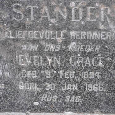 STANDER Evelyn Grace 1894-1966