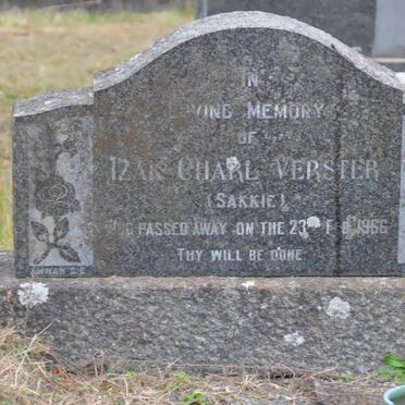 VERSTER Izak Charl -1966