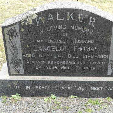 WALKER Lancelot Thomas 1947-1969 