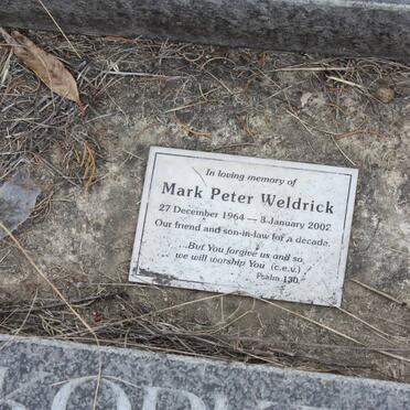 WELDRICK Mark Peter 1964-2002