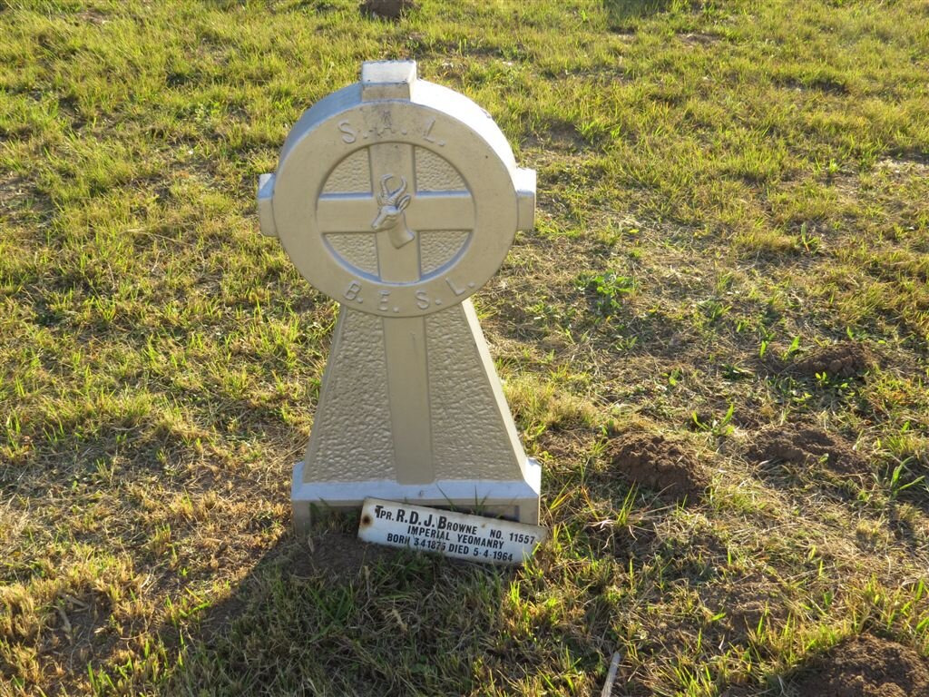 BROWNE R.D.J. 1975-1964