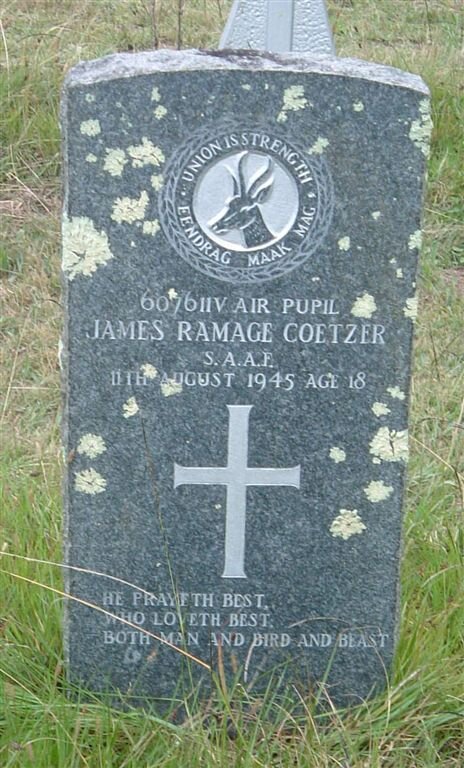 COETZER James Ramage  -1945