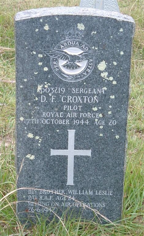CROXTON D.F. -1944 :: CROXTON William Leslie -1942