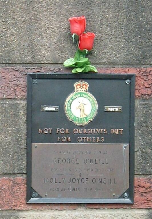 O'NEILL George &amp; Molly Joyce 1924-