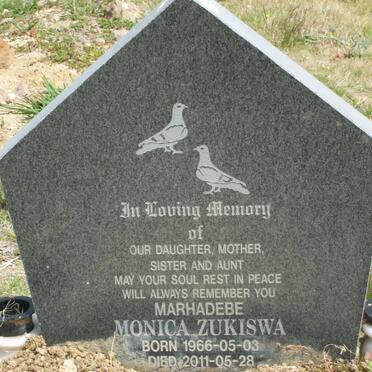 ZUKISWA  Monica 1966-2011