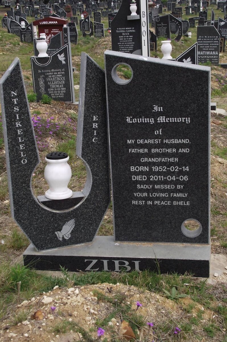 ZIBI Ntsikelelo Eric 1952-2011