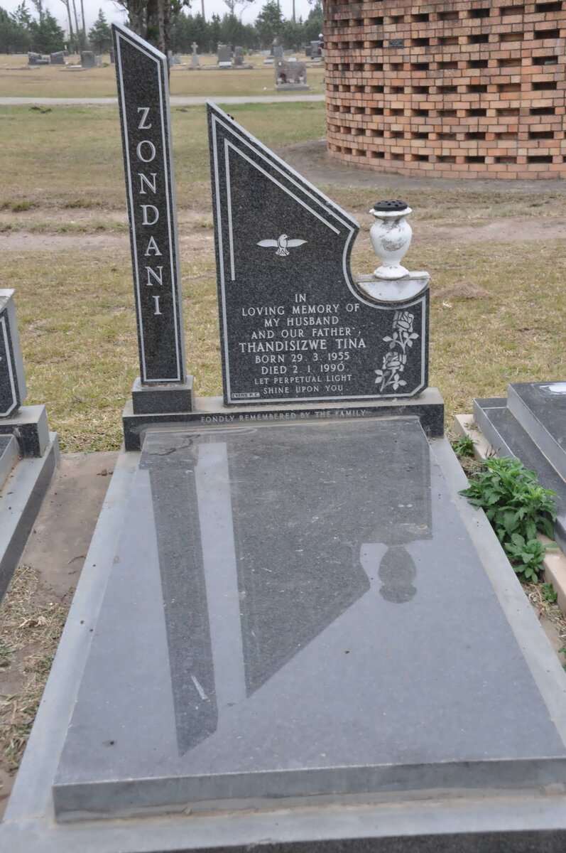 ZONDANI Thandisizwe Tina 1955-1990 