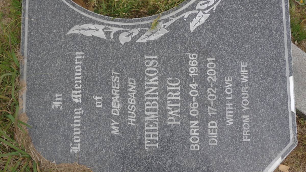? Thembinkosi Patric 1966-2001