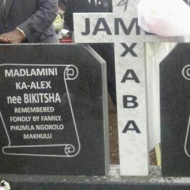 XABA Madlamini Ka-Alex nee BIKITSHA :: XABA Joana Mateni -1944