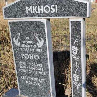 MKHOSI Poho 1951-2018