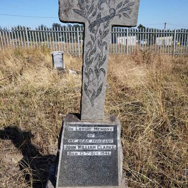 CLARKE John William -1941