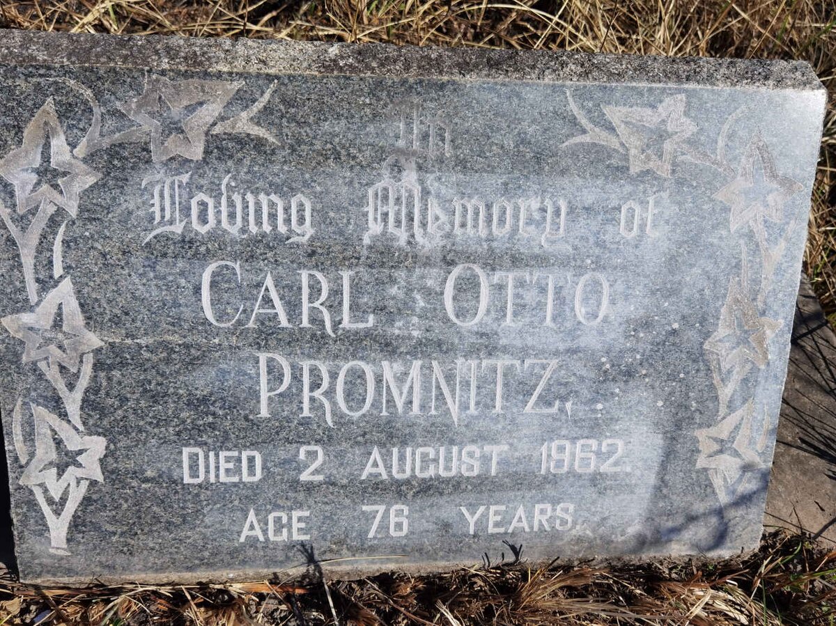 PROMNITZ Carl Otto -1962