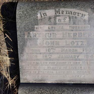 LOTZ Arthur Herbert John 1903-1940