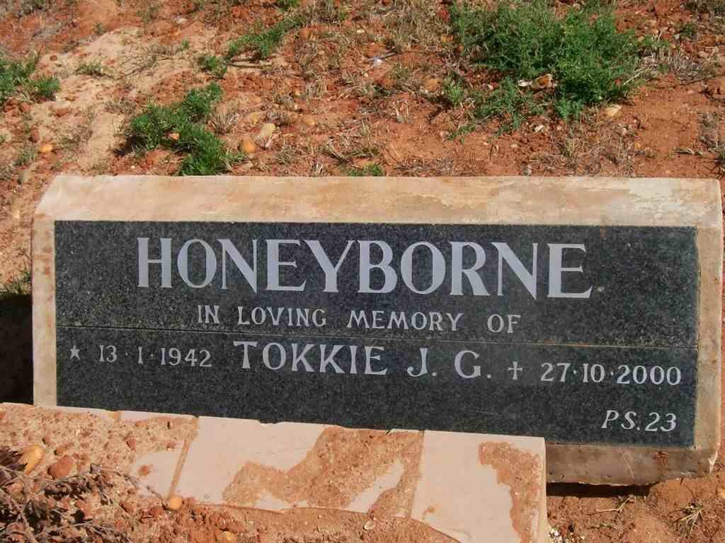 HONEYBORNE  J.C. 1942-2000