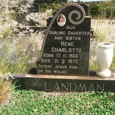LANDMAN Rene Charlotte 1966-1972