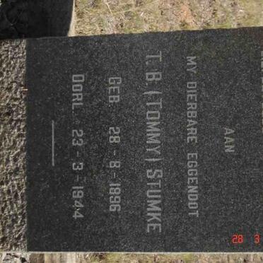 STUMKE T.B. 1896-1944