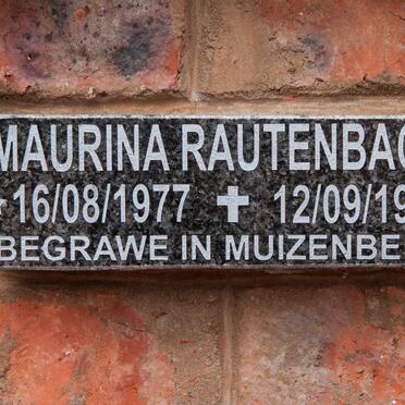 RAUTENBACH Maurina 1977-1978