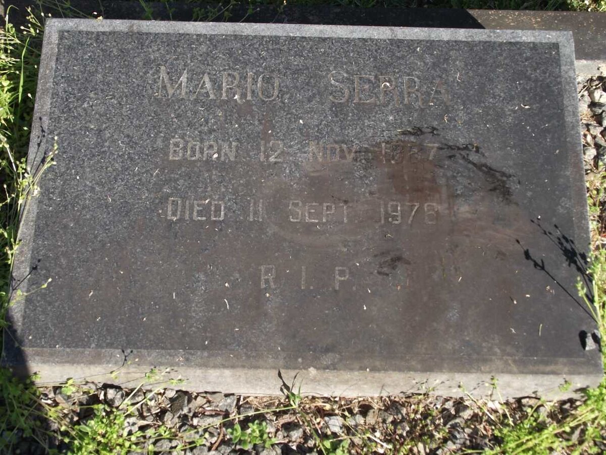 SERRA Mario 1887-1978