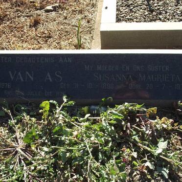 AS Susanna Magrieta, van 1898-1972