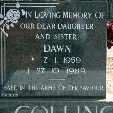 COLLING Dawn 1959-1989