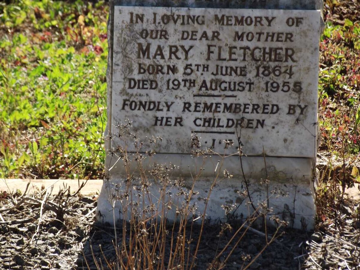 FLETCHER Mary 1864-1955