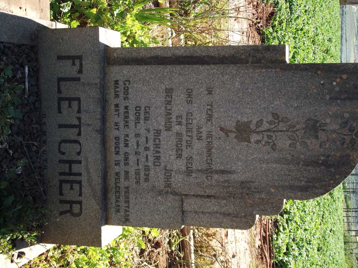 FLETCHER Benjamin John Richard 1936-1958