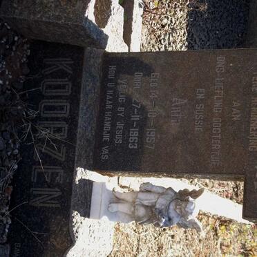 KOORZEN Anta 1957-1963