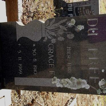 PREEZ Grace F., du 1910-1969