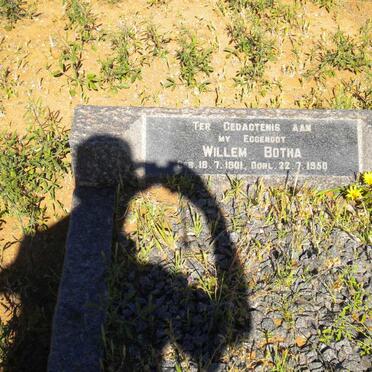 BOTHA Willem 1801-1950