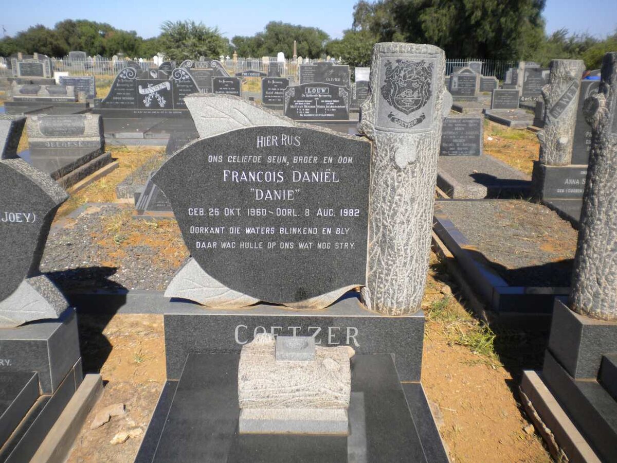COETZER Francois Daniël 1960-1982