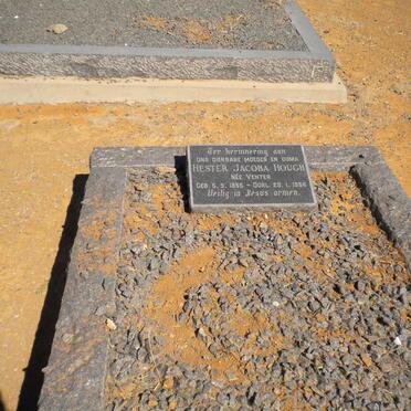 HOUGH Hester Jacoba nee VENTER 1855-1956