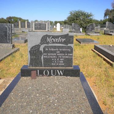 LOUW Magdalena Petronella 1897-1984