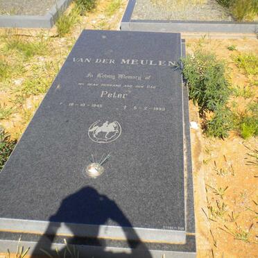 MEULEN Peter, van der 1945-1993